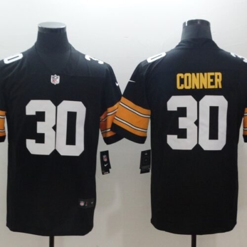 Pittsburgh Steelers #30 James Conner 2018 Black Vapor Untouchable Limited Stitched NFL Jersey - PSJ533