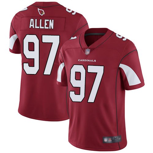 Nike Cardinals #97 Zach Allen Red Team Color Stitched NFL Vapor Untouchable Limited Jersey - ACJ333