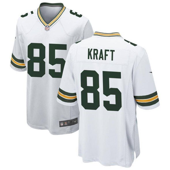 White Green Bay Packers #85 Tucker Kraft 2025 Stitched Game Jersey - GBJ106