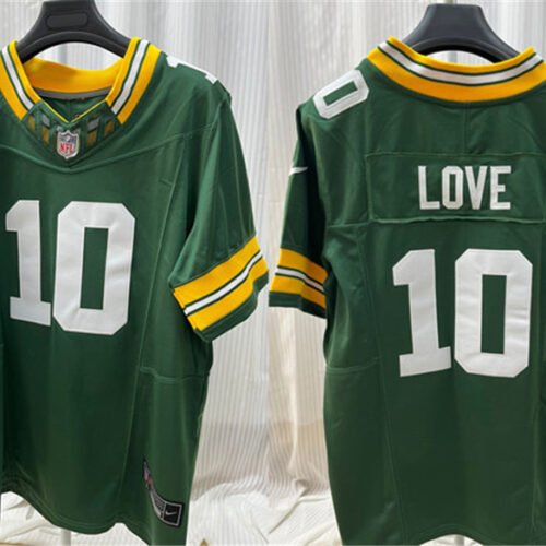 Green Green Bay Packers #10 Jordan Love 2023 F.U.S.E. Limited Stitched Football Jersey - GBJ202
