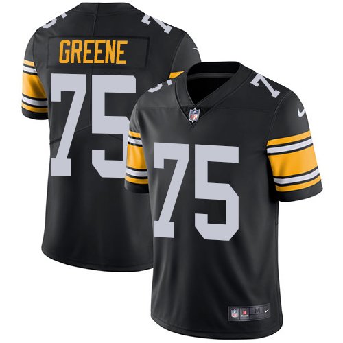 Nike Steelers #75 Joe Greene Black Alternate Stitched NFL Vapor Untouchable Limited Jersey - PSJ25