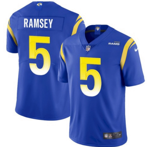 Royal Los Angeles Rams #5 Jalen Ramsey Vapor Untouchable Limited Stitched Jersey - LAR399
