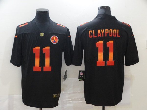 Pittsburgh Steelers #11 Chase Claypool 2020 Black Fashion Limited Stitched Jersey - PSJ102