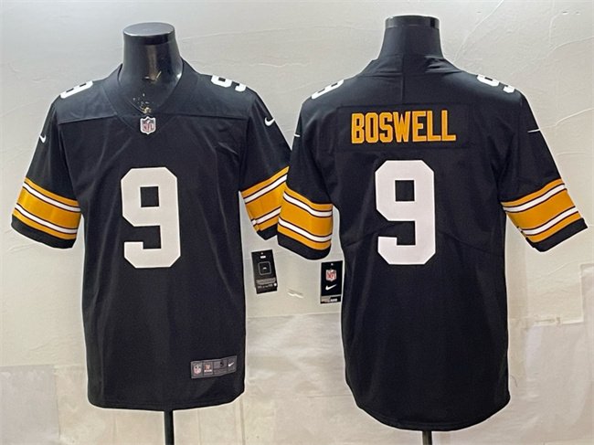 Black Pittsburgh Steelers #9 Chris Boswell Vapor Untouchable Stitched Jersey - PSJ318