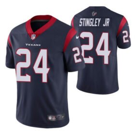 Navy Houston Texans #24 Derek Stingley Jr. Vapor Untouchable Limited Stitched Jersey - HTJ10