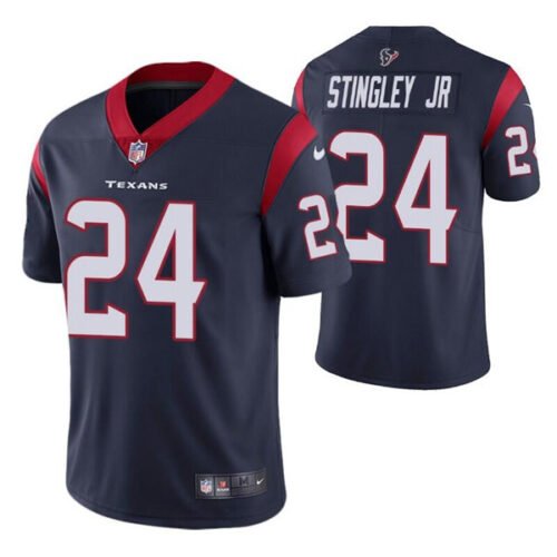Navy Houston Texans #24 Derek Stingley Jr. Vapor Untouchable Limited Stitched Jersey - HTJ10
