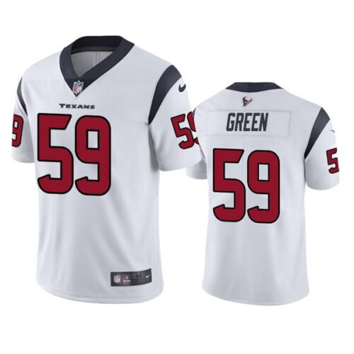 White Houston Texans #59 Kenyon Green  Vapor Untouchable Limited Stitched Jersey - HTJ160