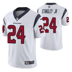 White Houston Texans #24 Derek Stingley Jr. Vapor Untouchable Limited Stitched Jersey - HTJ148