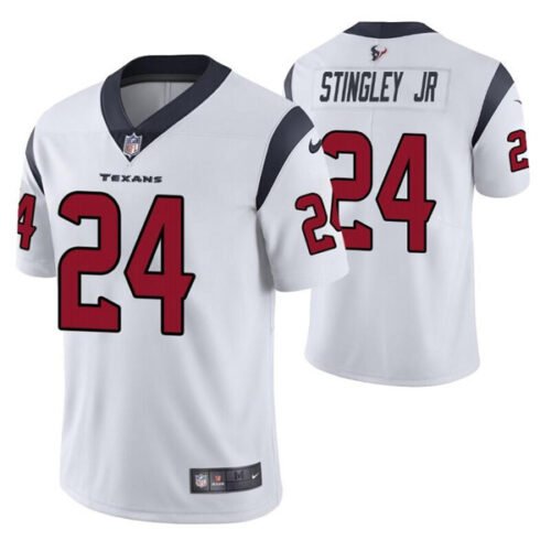 White Houston Texans #24 Derek Stingley Jr. Vapor Untouchable Limited Stitched Jersey - HTJ148
