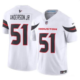 White Houston Texans #51 Will Anderson Jr. 2024 Vapor F.U.S.E. Limited Stitched Jersey - HTJ64