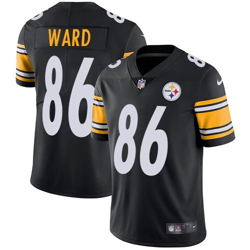 Nike Steelers #86 Hines Ward Black Team Color Stitched NFL Vapor Untouchable Limited Jersey - PSJ60