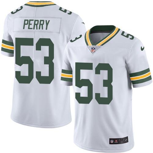 Nike Packers #53 Nick Perry White Stitched NFL Vapor Untouchable Limited Jersey - GBJ245
