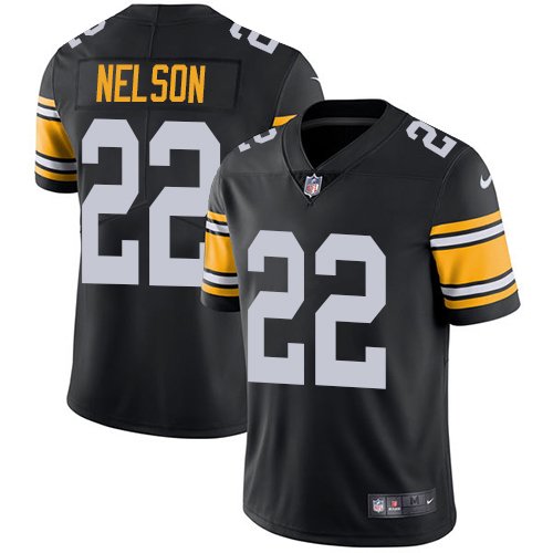 Nike Steelers #22 Steven Nelson Black Alternate Stitched NFL Vapor Untouchable Limited Jersey - PSJ439