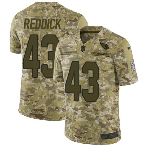 Nike Cardinals #43 Haason Reddick Camo Stitched NFL Limited 2018 Salute to Service Jersey - ACJ362
